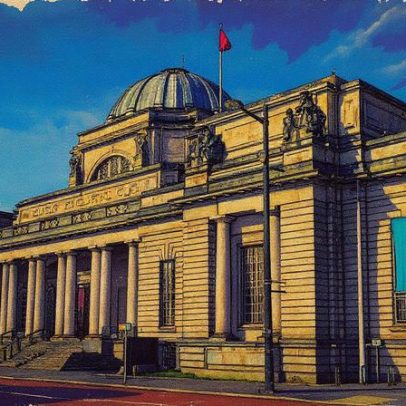 Artista exibe obra gerada por IA em museu galês