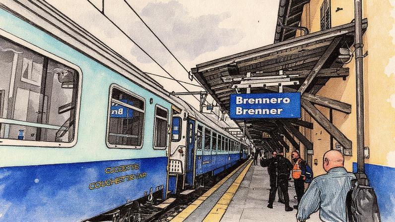 Espresso Monaco faz parte dos trens turísticos da Itália • Divulgação/FS Treni Turistici Italiani