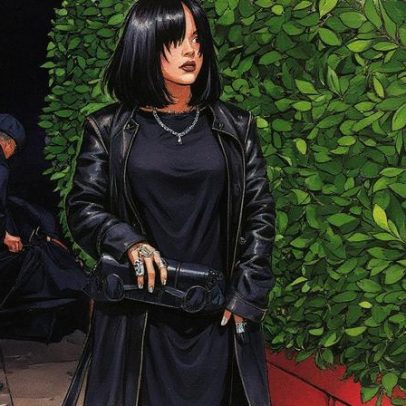 Rihanna e A$AP Rocky exibem casacos pretos de couro inspirados em Matrix