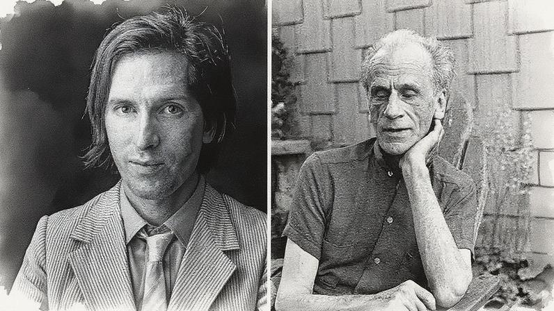 Wes Anderson (left) will be recreating Joseph Cornell's studio at Gagosian in Paris