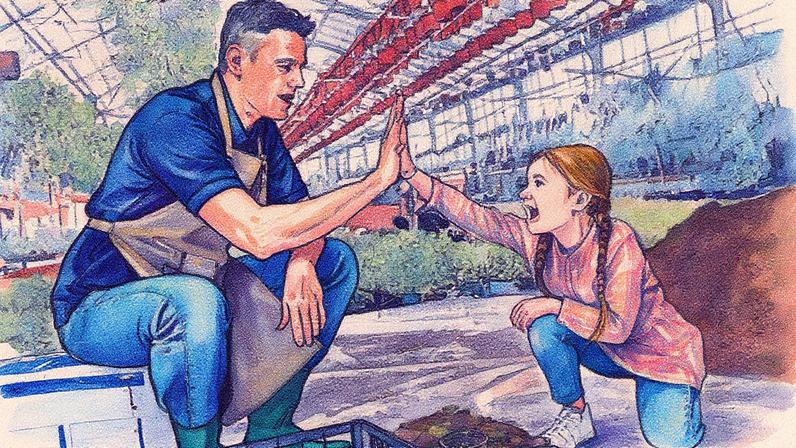 Cuidar da criação é um gesto de fé que une gerações na prática da responsabilidade cristã - Foto: Freepik