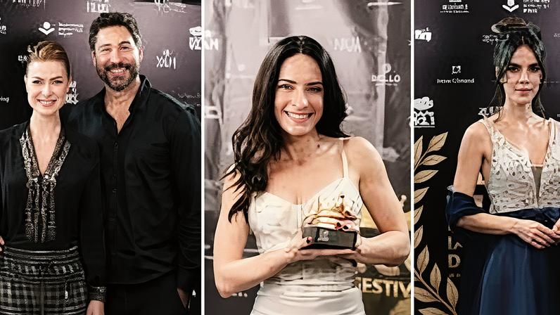 Bianca Rodrigues e Sérgio Marone; Lisandra Cortez; Brendha Haddad. Fotos: Divulgação