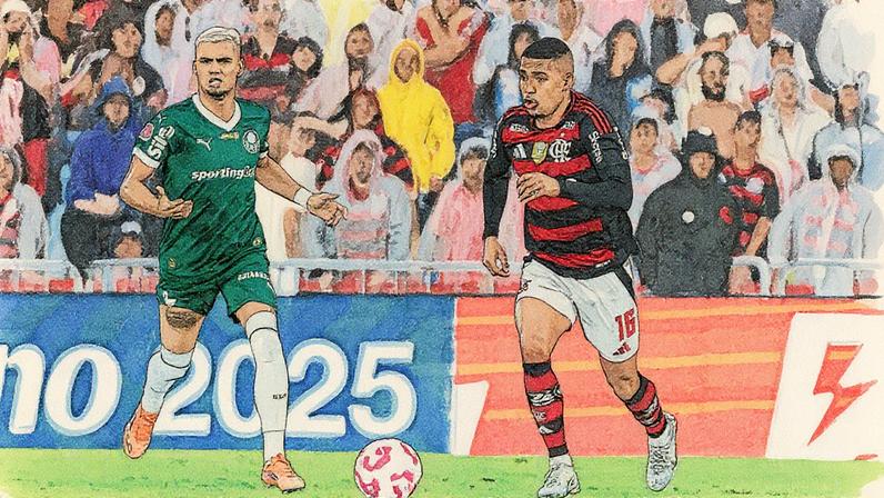 Flamengo e Palmeiras vão decidir a Libertadores em Lima, no Peru (Foto: Gilvan de Souza/CRF)