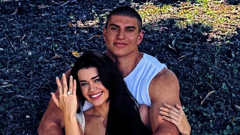 Franciny Ehlke e Tony Maleh — Foto: Reprodução/Instagram