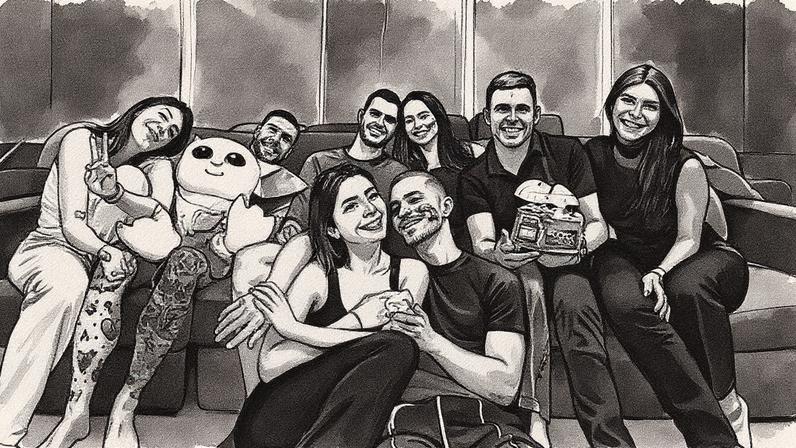 André Lamoglia e Jade Picon posam juntos — Foto: Reprodução/Instagram