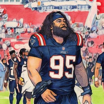 Patriots Khyiris Tonga impressiona como jogador multifuncional