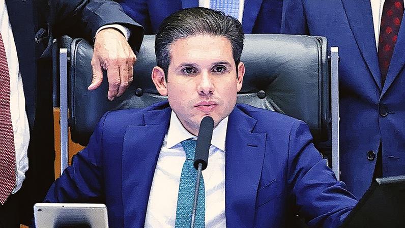 Motta defendeu uma união institucional contra o crime organizado após reunião com Moraes e Gonet sobre o PL antifacção. (Foto: Bruno Spada/Câmara dos Deputados)