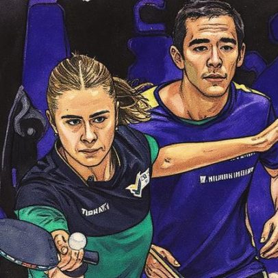 Aumento das chances de Calderano-Takahashi em Los Angeles 2028