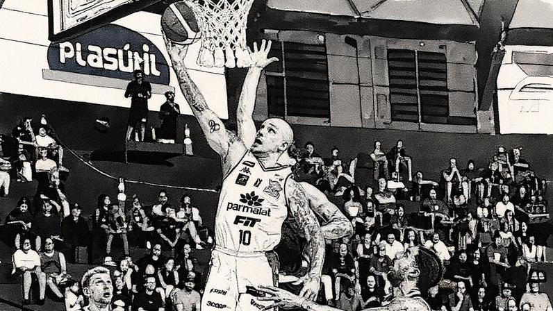 Alex faz cesta da vitória nos segundos finais da partida (Foto: Bryan Assis / Bauru Basket)