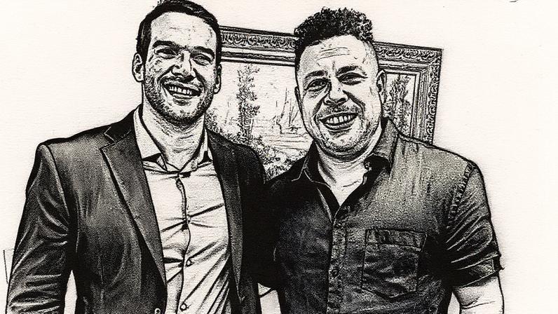 Samir Xaud, presidente da CBF, e Ronaldo Fenômeno (Divulgação/CBF)