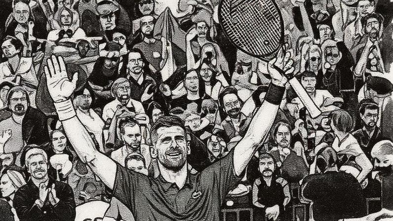 O sérvio Novak Djokovic está na final do ATP 250 de Atenas, na Grécia (Reprodução)