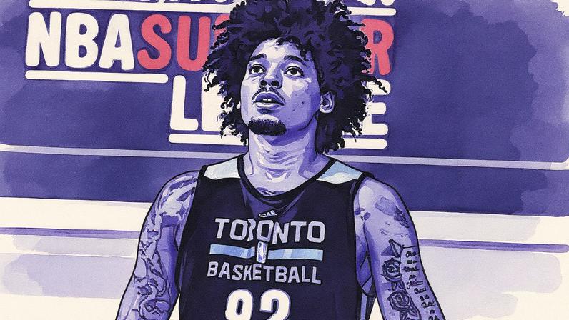 Lucas Bebê - Toronto Raptors (Foto: Divulgação)