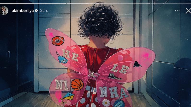 Amanda Kimberlly posta foto da bebê de Neymar e revela apelido carinhoso