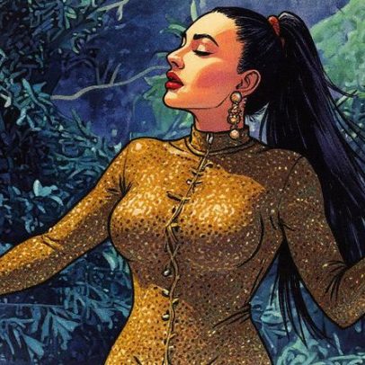 Juju Salimeni usa look dourado avaliado em 15 mil reais em festa na Barroca Zona Sul