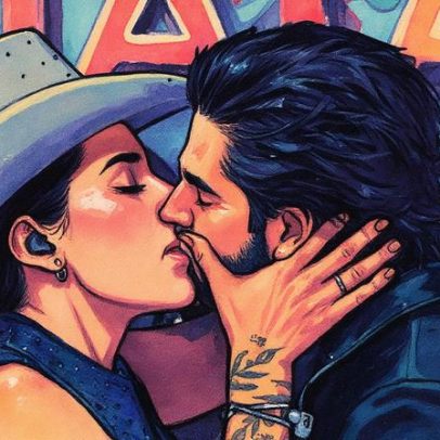 Zé Felipe e Ana Castela trocam beijos durante gravação