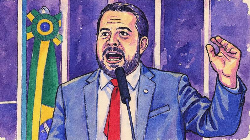 Guilherme Boulos, membro do PSOL e atual ministro da Secretaria-Geral da Presidência da República. (Foto: Zeca Ribeiro/Câmara dos Deputados)