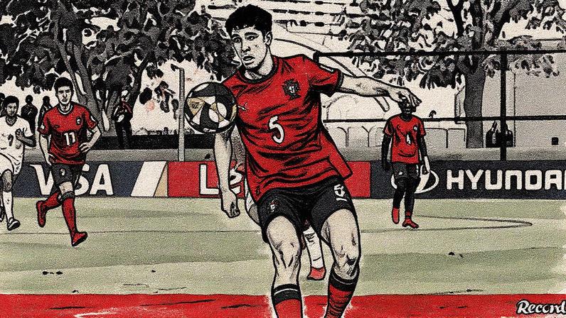 José Neto em ação no Mundial sub-17