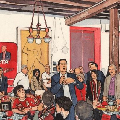 Rui Costa diz que encerrar a campanha assim prova que não se desiste do Benfica