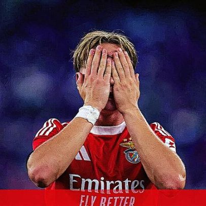 Jogador do Benfica admite que deverá ser condenado por partilhas com menores