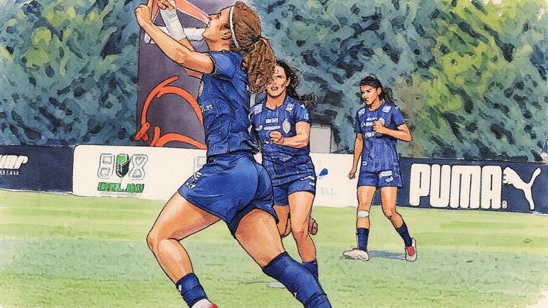 Ala marcou e deu a vitória no último jogo • Foto: Valadares Gaia