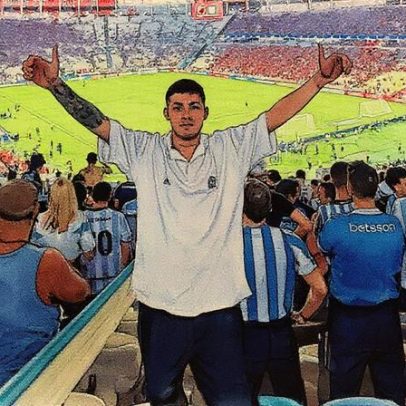 Adepto argentino viajou à boleia com 40€ e rifa e é indicado ao Melhor do Ano da FIFA