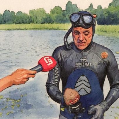 Cristiano Ronaldo atira microfone da CMTV a lago Euro 2016 Bessone Basto resolve