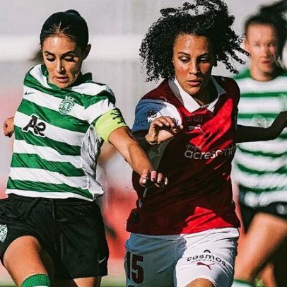 Sporting empata no campo do Sp. Braga e Benfica aumenta vantagem