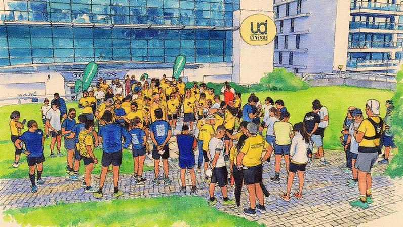 Quase 150 atletas pintam as ruas de Lisboa no primeiro treino