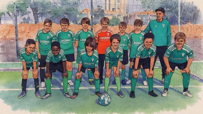 Equipa de futebol Pescadores da Costa de Caparica promove conduta saudável