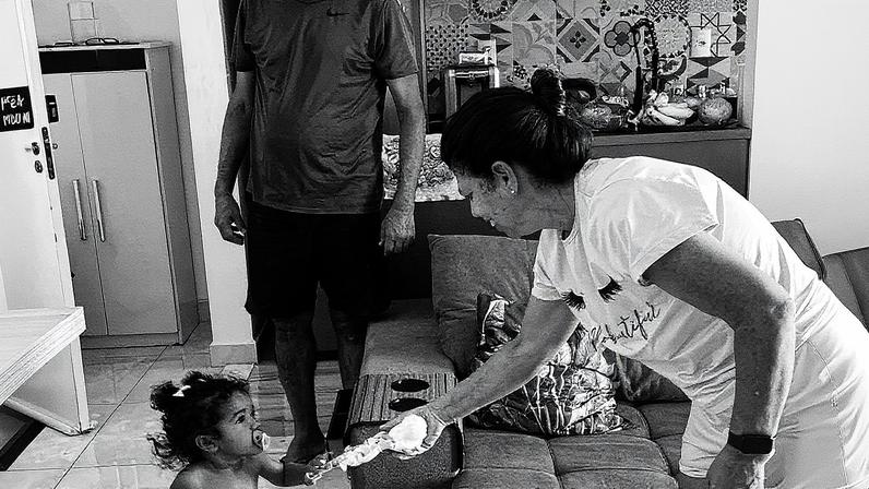 Yuri Lima compartilha registros de Nala, sua filha com IZA — Foto: Reprodução/Instagram