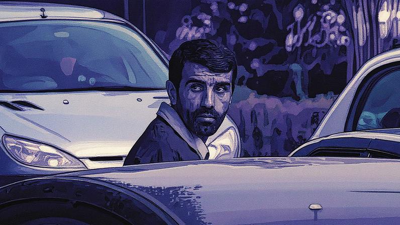 Morteza Sassi, conhecido como Calvin, foi abordado pela polícia enquanto trabalhava (foto representativa)