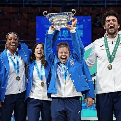 Itália repete feito dos EUA e da Austrália na Copa Davis e na Billie Jean King Cup