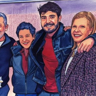 Filho de Gugu Liberato completa 24 anos ao lado da mãe sem as irmãs