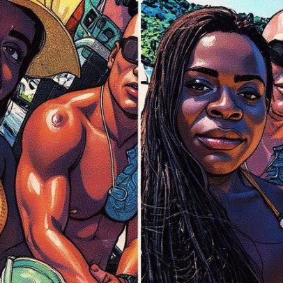 Jojo Todynho curte praia de biquíni com o namorado após perder mais de 80 kg