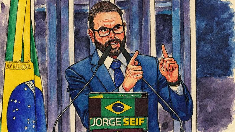 Senador afirma que Messias atuou contra críticos do governo nos três anos em que chefiou a AGU. (Foto: Jefferson Rudy)