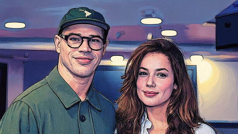 José Loreto e a namorada Fernanda Marques prestigiam peça A Luta em São Paulo — Foto: Van Campos/AgNews