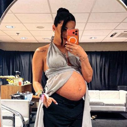 Key Alves, grávida de 8 meses, exibe barrigão e encanta fãs