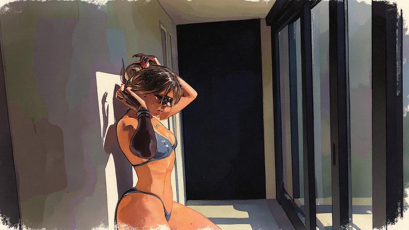 Khloé Kardashian revealed she “can’t handle” sister Kim’s Skims “ultimate bush” thong in an interview with Elle magazine. khloekardashian/Instagram