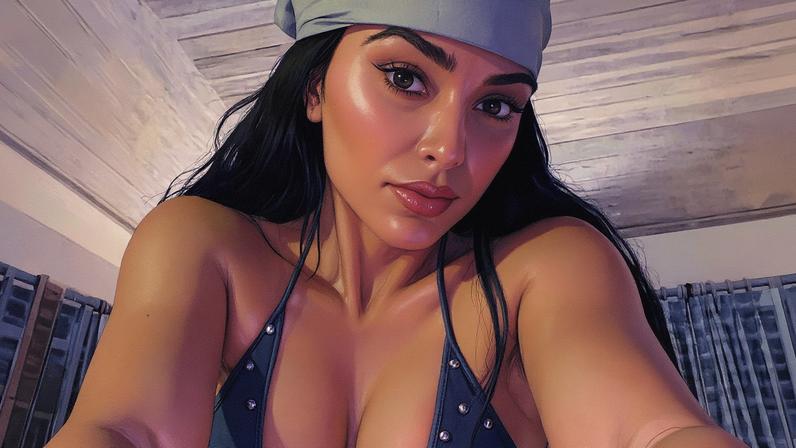 Kim Kardashian posta curtindo praia e piscina — Foto: Reprodução/Instagram