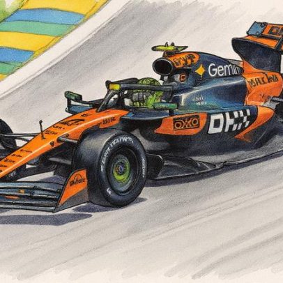 Norris vence duelo com Piastri e lidera treino no GP do Brasil