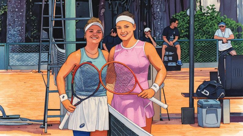 Laura Pigossi e Carol Meligeni (Foto: Rafael Pignataro)