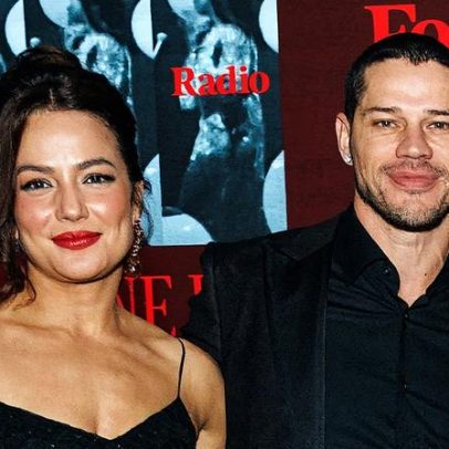 José Loreto leva nova namorada a festa em São Paulo