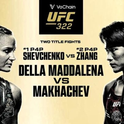 Della Maddalena enfrenta Makhachev; veja card e horário do UFC 322