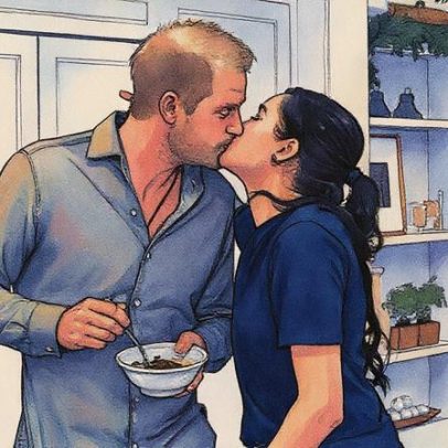 Meghan Markle e Príncipe Harry se beijam no teaser de especial de fim de ano