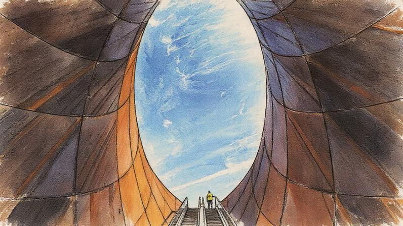 Estação Toledo, da linha 1 do metrô de Nápoles • Wikimedia Commons