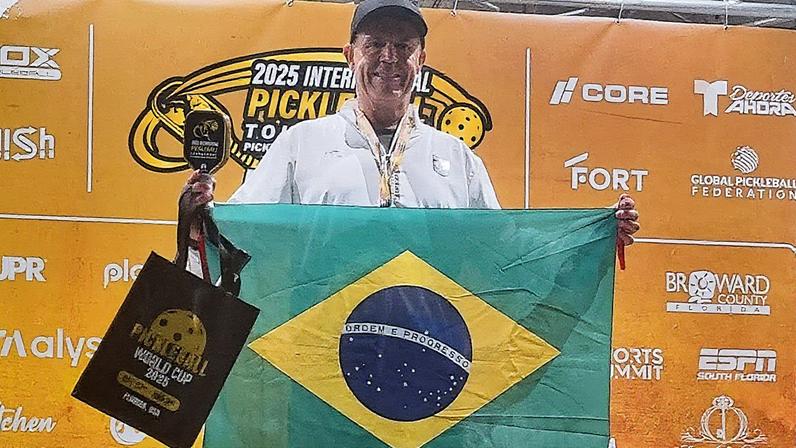 Pickleball brasileiro conquista grandes resultados em Fort Lauderdale
