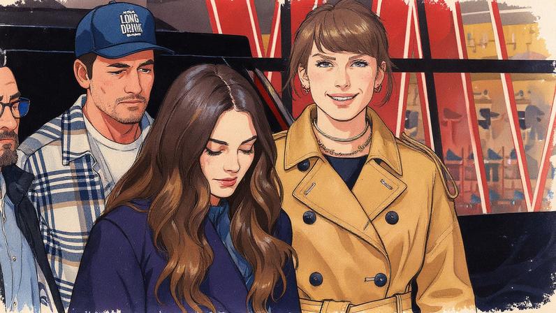 There seems to be “Bad Blood” between Taylor Swift, Miles Teller and the actor's wife, Keleigh Sperry. GC Images