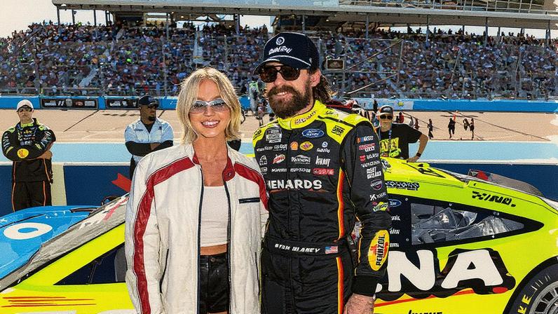 Sydney Sweeney made an appearance at the NASCAR Cup Championship at Phoenix Raceway on Sunday and appeared to be in good spirits despite her tense, late-night exchange with her ex-fiancé, Jonathan Davino, on Saturday night. Mark J. Rebilas-Imagn Images