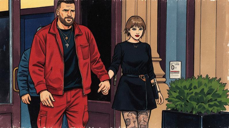 Taylor Swift and Travis Kelce spent a date night at Zero Bond in New York City. BACKGRID