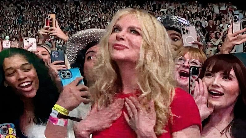 Nicole Kidman was “arrested” at Sabrina Carpenter's concert on Tuesday in Nashville.